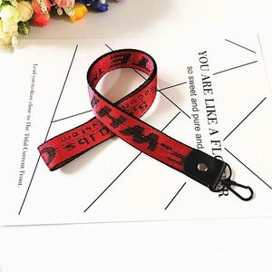 Cordón para Teléfono Móvil con Diseño Jacquard Inglés, Correa Desmontable, Cordón Largo para Identificación - Product Image 4