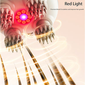新製品のアイデア2025ヘッドスカルプマッサージャーIPX7防水ヘッド<span class=keywords><strong>SPA</strong></span>マッサージレッドライト髪成長ヘテーテットヘッドマッサージャー - Product Image 2