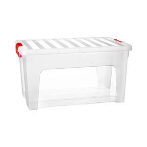 <span class=keywords><strong>Caja</strong></span> de almacenamiento de CA KLIP K3, contenedor de plástico PP moderno para juguetes, libros, ropa, mantas, 182x128x85mm, 36L - Product Image 1