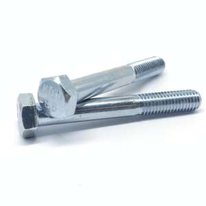 アメリカ標準ASME B18.2.1 M24ボルトUNC UNFスチールグレード2亜鉛メッキ六角ボルト - Product Image 6
