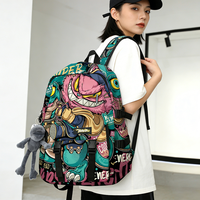 Sac à dos pour ordinateur portable antivol classique durable, sac de voyage portable unisexe pour étudiants, grande capacité