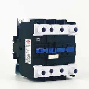 MUTAI Factory price cjx2 80008 3 Phase 4 Pole 80A AC Contactor and Relay 380V 690V Kontaktor