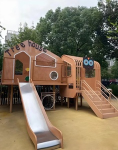 Estructura de Juego para Jardín al Aire Libre Personalizada, Equipo de Juego con Temática de Casa de Árbol, Detalles Acabados a Mano, Metales Antioxidantes y Anticorrosivos - Product Image 3