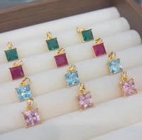 Kalung Liontin Emas Asli 18K AU750 Mewah Perhiasan Wanita