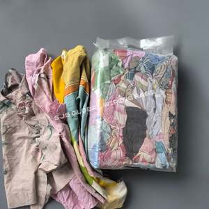 Trapo Industrial Multicolor 1 Kilo, Trapos Mixtos de Color Claro, Trapos de Algodón de 5kg, Trapos de Algodón de Colores - Product Image 1