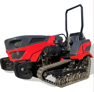 Mini crawler tractor 35/50/80hp agricultural machinery bulldozer equipment mini crawler cultivator For Paddy fields/dry fields