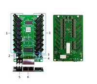 Carte de contrôle et de réception Novastar professionnelle de haute qualité pour affichage LED MRV412, Hub MRV416 HUB75 pour mur vidéo et écran d'affichage numérique LED