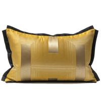 Nouvelle housse de coussin en Polyester Jacquard de luxe Offre Spéciale, taie d'oreiller lombaire géométrique 30x50cm