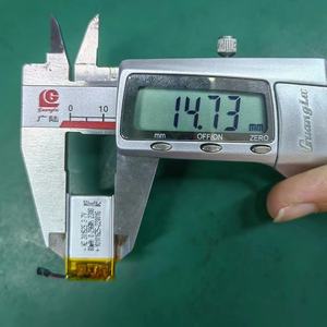 Литий-полимерный аккумулятор KC CE, сертифицированный 3,7 В, 3 мм, 301525, 80 мАч, перезаряжаемая Липовая батарея - Product Image 4