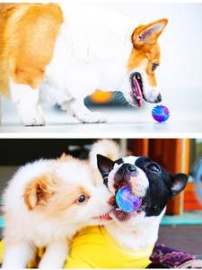 Juguete para Perros <span class=keywords><strong>GiGwi</strong></span>, <span class=keywords><strong>Pelota</strong></span> con Sonido para Aliviar el Aburrimiento, para Corgi, Teddy, Golden Retriever, Cachorros Pequeños y Grandes, Resistente a Mordidas y para Limpiar los Dientes - Product Image 3