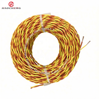 Câble torsadé flexible RVS H05V-K, fil torsadé à paires torsadées UL2547, fil de connexion en cuivre torsadé isolé en PVC