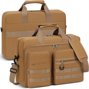 Borsa per <span class=keywords><strong>Laptop</strong></span> RAINSMORE da Uomo, <span class=keywords><strong>17.3</strong></span> Pollici, Impermeabile in Poliestere, Grande Capacità con Design Portafoglio - Product Image 1