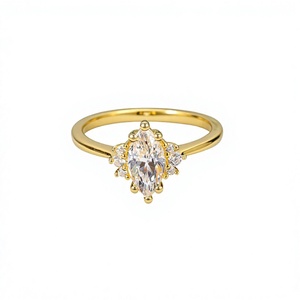 แหวนหมั้นเพชรโมอิสซาไนต์ทรงบริลเลียนต์ ชุบโรเดียม ยี่ห้อ AMBER JEWELS สำหรับทั้งชายและหญิง ดีไซน์โรแมนติก รับรองโดย IGI เงินแท้ 925 น้ำหนัก 12 กรัม - Product Image 1