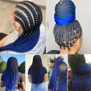 Échantillon Gratuit 225G 52 Pouces 3X Tresses EZ Cheveux Vente en Gros Coiffage à Chaud Synthétique Yaki <span class=keywords><strong>Tresse</strong></span> Mèches Pré-Étirées pour Tresses Africaines - Product Image 2