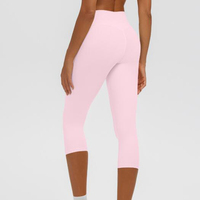 Pantalon de yoga sans couture JAC22 XG7157, respirant, pour le sport, avec effet galbant et taille croisée
