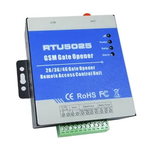 Chisung Factory Price RTU5025 GSM Gate Opener Controller 2G GSM Wireless Remote Control Relay Free Call Support 3000 Users