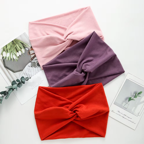 Women s Sports Wide Cotton Sweatband