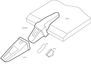 ฟันบุ้งกี๋เหล็ก HYUNDAI 61ET-0101 61N6-31310 61NB-31310RC 61NB-31310 อะไหล่รถขุด อะไหล่เครื่องจักรก่อสร้าง - Product Image 6