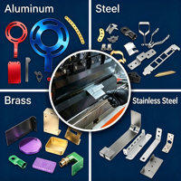 Corte por láser Tubo redondo y cuadrado Tubo de acero al carbono de aluminio de acero inoxidable Servicios de corte por láser 3D personalizados