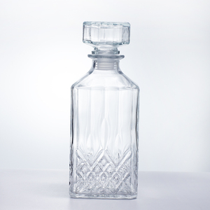 Decantador de <span class=keywords><strong>Whisky</strong></span> de 900ml con Serigrafía y Tapón de Corcho, en Oferta, al <span class=keywords><strong>Mejor</strong></span> <span class=keywords><strong>Precio</strong></span> de Fábrica China, para Tequila y <span class=keywords><strong>Whisky</strong></span> - Product Image 2