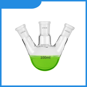 ชุดเครื่องแก้วสำหรับห้องปฏิบัติการทำจากแก้วบอโรซิลิเกต ขวดกลมก้นสามคอ ขนาด 500 มล. สำหรับการทดลองทางเคมี ยี่ห้อ Effison รับประกัน 1 ปี - Product Image 3