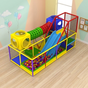 Attrezzature per Parco Giochi al Coperto Personalizzate per Bambini, Castello dei Giochi Morbidi per Centri Commerciali - Product Image 1