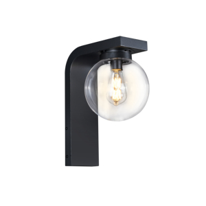 Applique murale extérieure moderne avec <span class=keywords><strong>globe</strong></span> en acrylique transparent pour l'éclairage <span class=keywords><strong>extérieur</strong></span> des villas - Product Image 6