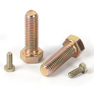 Ốc Vít <span class=keywords><strong>Hex</strong></span> đầu bu lông thép carbon mạ kẽm lớp 8.8 <span class=keywords><strong>Hex</strong></span> bu lông DIN 931 DIN 933 hình lục giác đầu bu lông và <span class=keywords><strong>Hex</strong></span> bu lông - Product Image 6