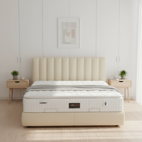 Matelas mousse latex haut standard haut de gamme, tailles Twin Queen, antidérapant, facile à nettoyer, soulage douleurs dorsales