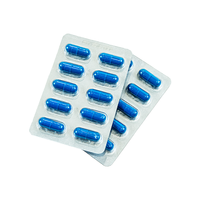 Capsules de racine de maca OEM personnalisées, produit naturel pour hommes, complément énergétique à base de plantes, pilule bleue