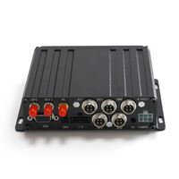Enregistreur de conduite MDVR 4 canaux pour bus scolaire, véhicule, camion, NVR avec système de surveillance GPS WIFI 4G, ADAS, DSM, DMS, BSD, DVR mobile, MDVR