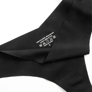 901 Sous-vêtements sexy pour <span class=keywords><strong>femmes</strong></span>, de haute qualité, en soie glacée douce, fins, respirants, confortables, <span class=keywords><strong>string</strong></span>, bikini, lingerie, culottes - Product Image 4