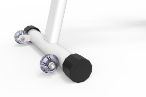 접이식 스키 + 등산가 2 In1 다기능 휴대용 알루미늄 합금 계단 스테퍼 홈 체육관 운동 3 모드 조정 가능한 등산가 - Product Image 6