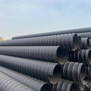 Sn16 HDPE vành đai thép gia cố Ống sóng cho hệ thống thoát nước HDPE sóng ống thoát nước - Product Image 4