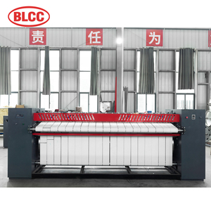 Alta velocidad 1 rodillo 2 rodillos 3 rodillos Flatwork Ironer Machine Lavado industrial eléctrico para hoteles Estado usado - Product Image 2