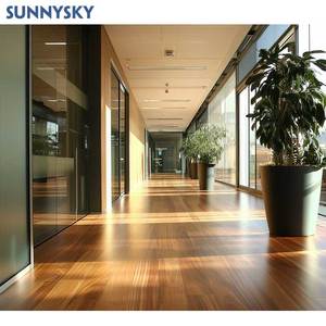 Sunnysky 100% không thấm nước trong nhà dân cư bằng gỗ <span class=keywords><strong>Laminate</strong></span> sàn 15mm rắn gỗ cứng thiết kế hiện đại giá cả cạnh tranh - Product Image 5