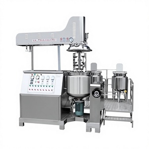 Machine à émulsionner sous vide automatique <span class=keywords><strong>de</strong></span> haute qualité pour cosmétiques, crème pour le soin <span class=keywords><strong>de</strong></span> la peau, mélange, agitation et homogénéisation des onguents - Product Image 1