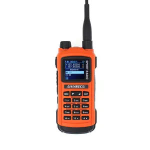 Anysecu wireless ac 580 long range communication two way radio portable radio AC-580 vhf :136-173.999mhz uhf:400-519.999mhz