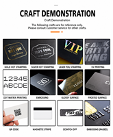 Carte de membre personnalisée de luxe RFID NFC, finition mate noire plaquée or, carte VIP intelligente pour spa, salon de beauté, commerce de détail, club automobile et de vin