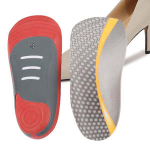 YEBEI Heel coppette fascite plantare con supporto per arco ad assorbimento degli urti soletta per tazze con tacco e ginocchio per alleviare il dolore al tallone <span class=keywords><strong>Tulis</strong></span> - Product Image 1