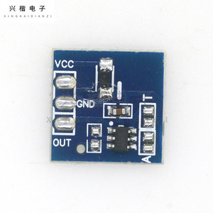 Módulo de sensor táctil capacitivo Ttp223 con resorte soldable y modo momentáneo de autobloqueo para interfaz humana - Product Image 1