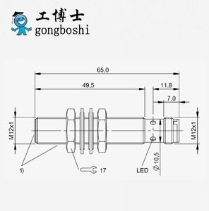 Authentique BALLUFF BES M12EI-PSC40B-S04G-S01 : Capteur de proximité durable pour la vérification de la position des cylindres et des vannes - Product Image 2