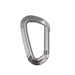 JRSGS özelleştirilmiş küçük anahtarlık karabina 12KN yapış kilit kanca aracı alüminyum D şekil kaya tırmanışı Carabiner klip S7803 - Product Image 1