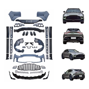 Kit carrosserie complet en fibre de carbone sèche pour Aston Martin <span class=keywords><strong>DBX</strong></span> 707 Style 2021+ (Pare-chocs avant, Diffuseur arrière, Jupes latérales) - Vente en gros - Product Image 1