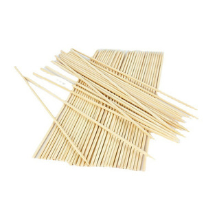 Brochetas de Bambú Saint Bamboo de 250 mm de Largo y 2.5 mm de Diámetro para Barbacoa y Espino Glaseado, Desechables y Biodegradables - Product Image 3