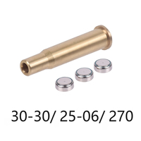 Pointeur laser rouge LAMBUL 30-30 WIN, calibrage rapide du viseur laser, accessoire de tir en laiton doré, utilise 3 piles LR41