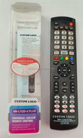 Control Remoto Universal IR RM-L1120+X PLUS para Todos los Televisores LCD LED HD 3D de Todas las Marcas, para Samsung, para Sony, para LG, Control Remoto para Televisores Inteligentes Android