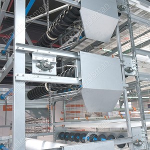 Gabbia Automatica per Polli da Carne con Pavimento a Doghe in PP ad Alta Resistenza per Ridurre Malattie di Zampe e Torace, Prezzo di Fabbrica CE - Product Image 6