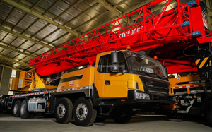 STC750 Cold Region 75 Ton Knuckle Boom Truck Crane con kit de arranque Ártico - Product Image 6