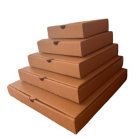 Cajas de Pizza de Cartón Corrugado Personalizadas, Resistentes, Tipo B, de Fábrica China, Venta al Por Mayor, Económicas, en Pulgadas, para Pastelería